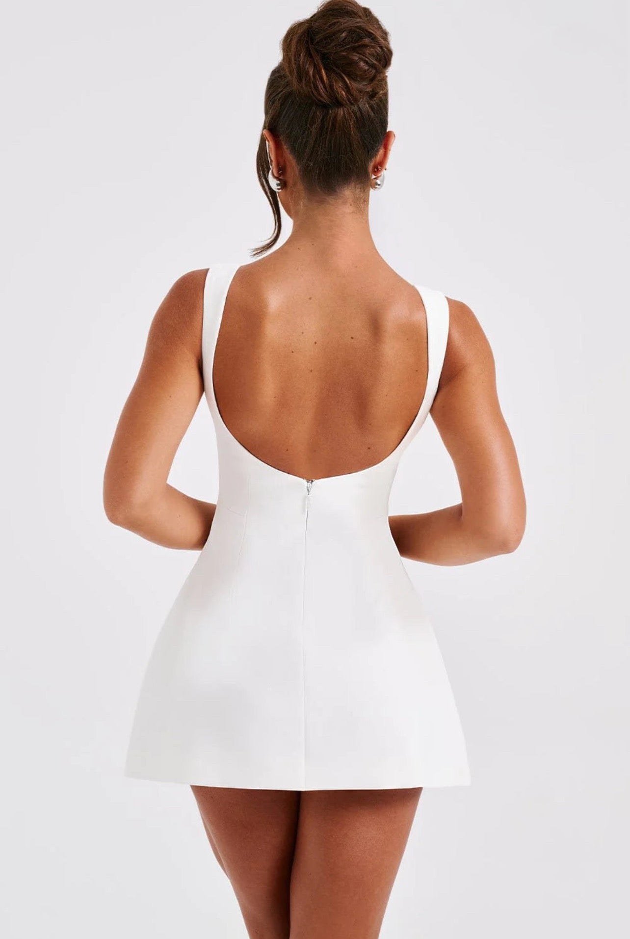 reena backless mini dress Lauren Elaine Affinity