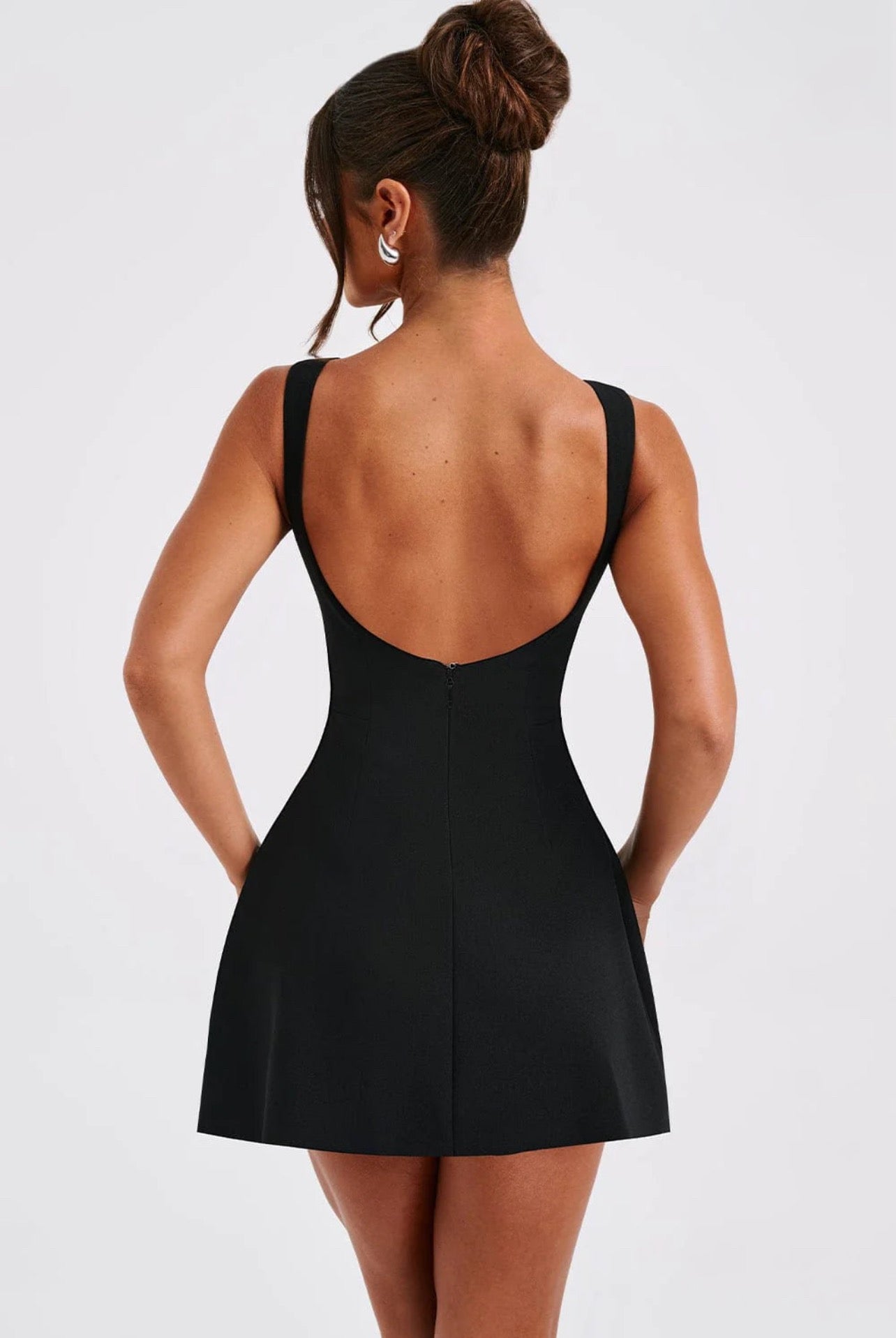 Rêvassoir Backless Mini Dress